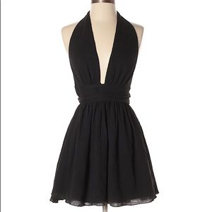 {Free People} Endless Summer Gauzy Halter Dress